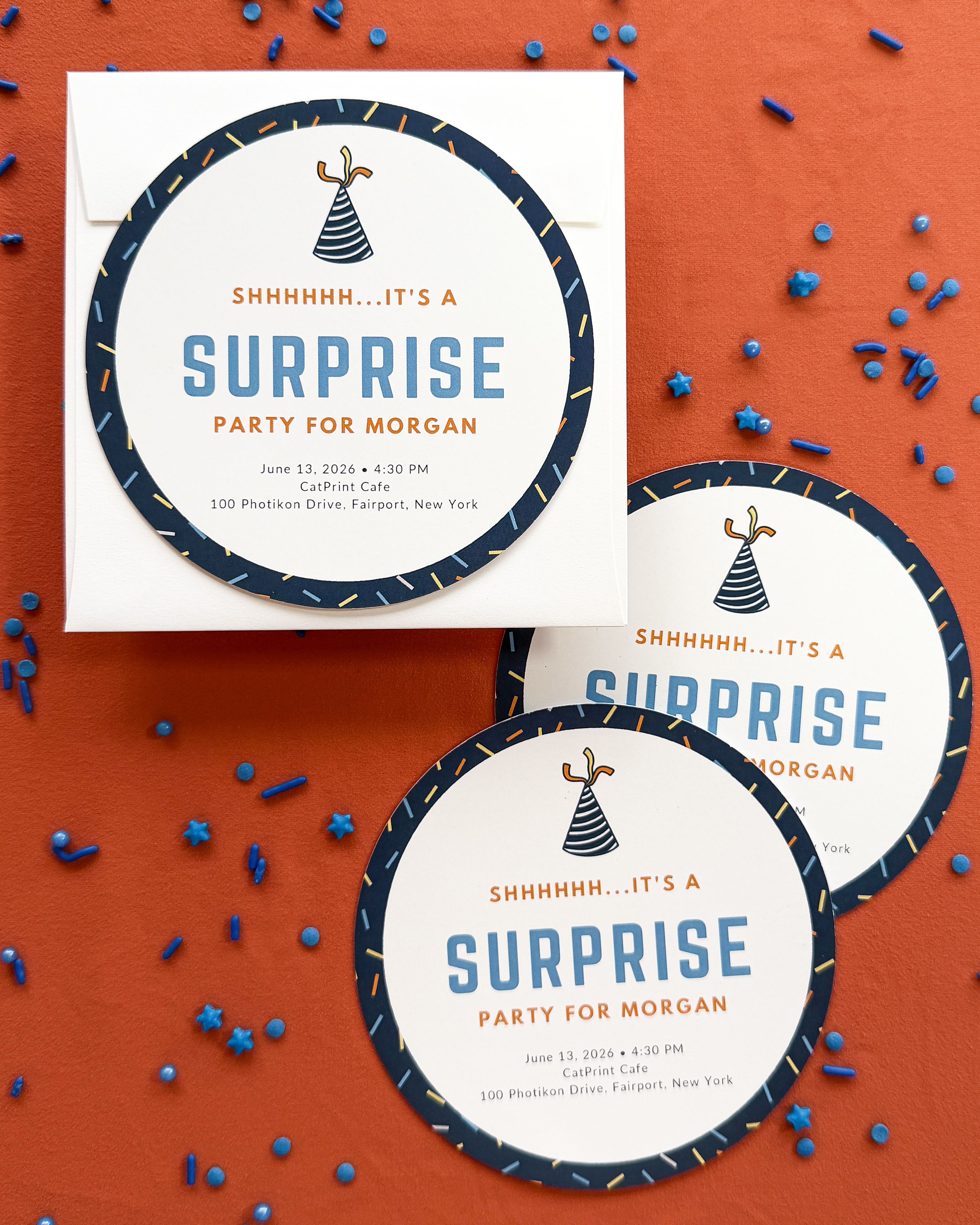 Circle Die-Cut Shape