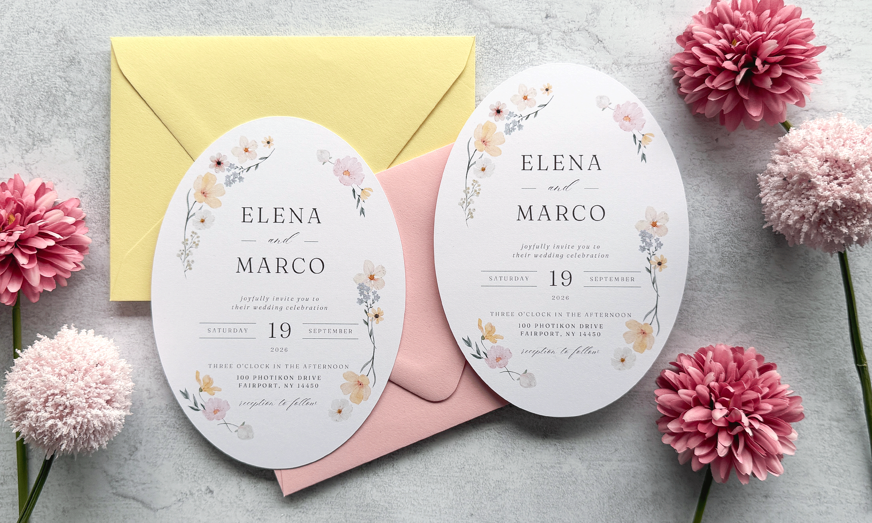 Diecut Wedding Invitations